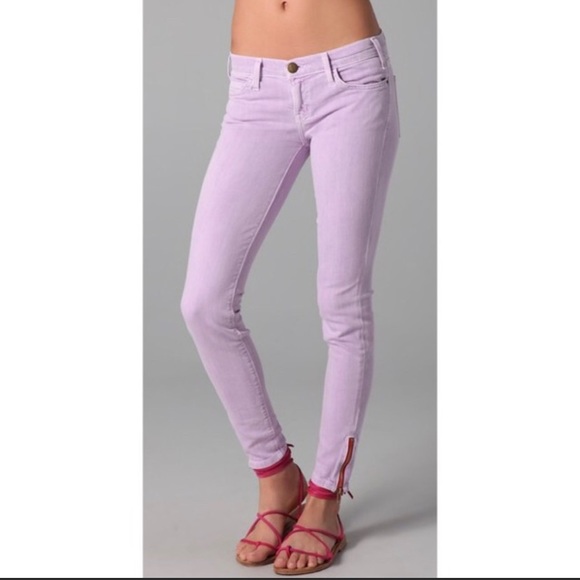 Current/Elliot The Ankle Skinny W/Short Zip Jeans Sz 28 - Picture 1 of 12